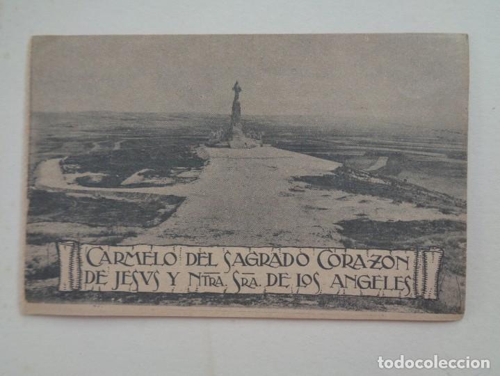 Postales: ANTIGUA ESTAMPA DEL CARMELO DEL SAGRADO CORAZON DE JESUS Y NTRA. SRA. DE LOS ANGELES