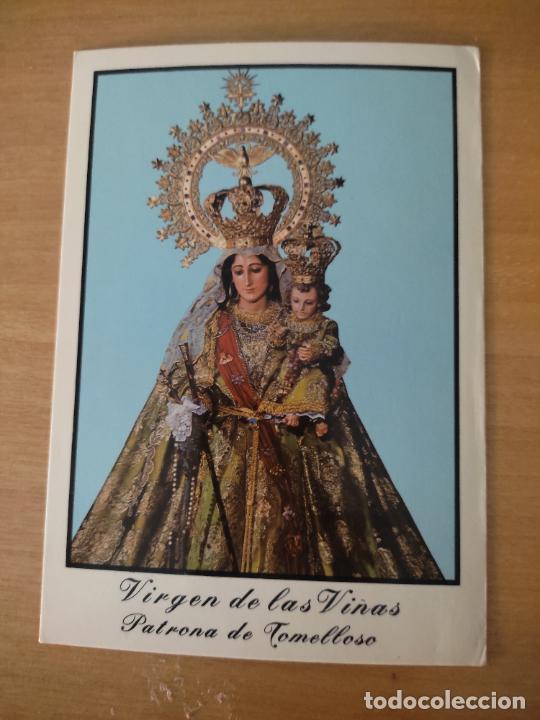 Postcards: TOMELLOSO CIUDAD REAL VIRGEN DE LAS VI&Ntilde;AS ED EUGENIO SERRANO FOT RO SC N&ordm; 46 TARJETA TAMA&Ntilde;O POSTAL
