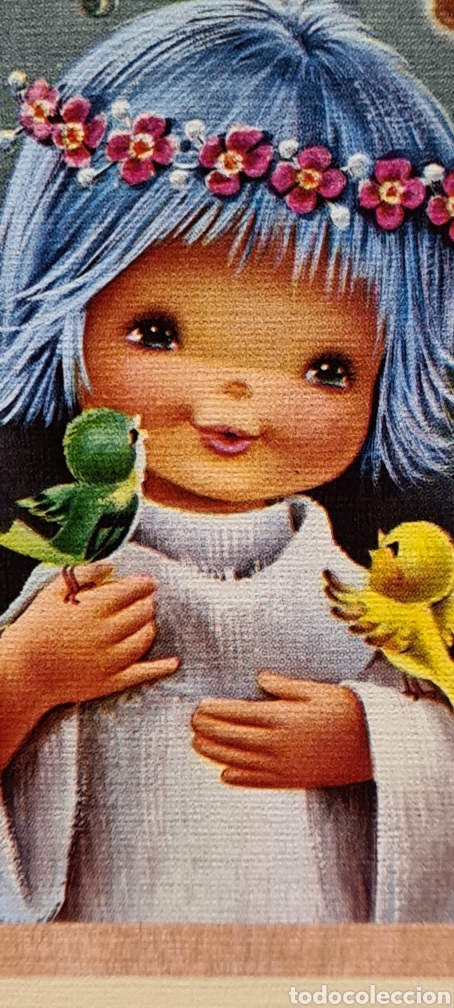 Postales: Precioso Recordatorio de Comuni&oacute;n. - Foto 1