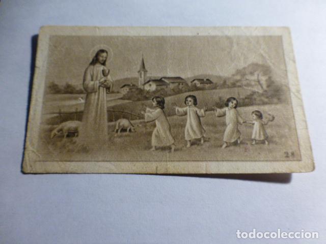 Cartoline: JESUS CON LOS NI&Ntilde;OS ANTIGUA ESTAMPA