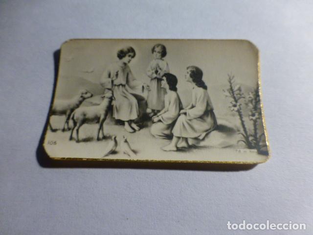 Cartoline: JESUS CON NI&Ntilde;OS ANTIGUA ESTAMPA