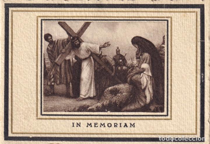 Cartes Postales: Recordatorio - Esquela mortuoria antigua escrita en catal&aacute;n / Marzo 1934 / In memoriam