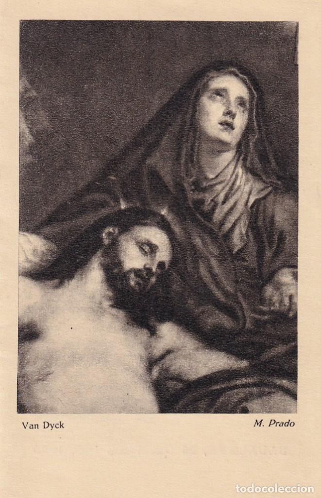 Postkarten: Recordatorio - Esquela mortuoria antigua escrita en catal&aacute;n / Badalona - Marzo 1955