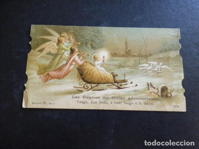 Postales: NI&Ntilde;O JESUS ANTIGUA ESTAMPA CROMOLITOGRAFICA