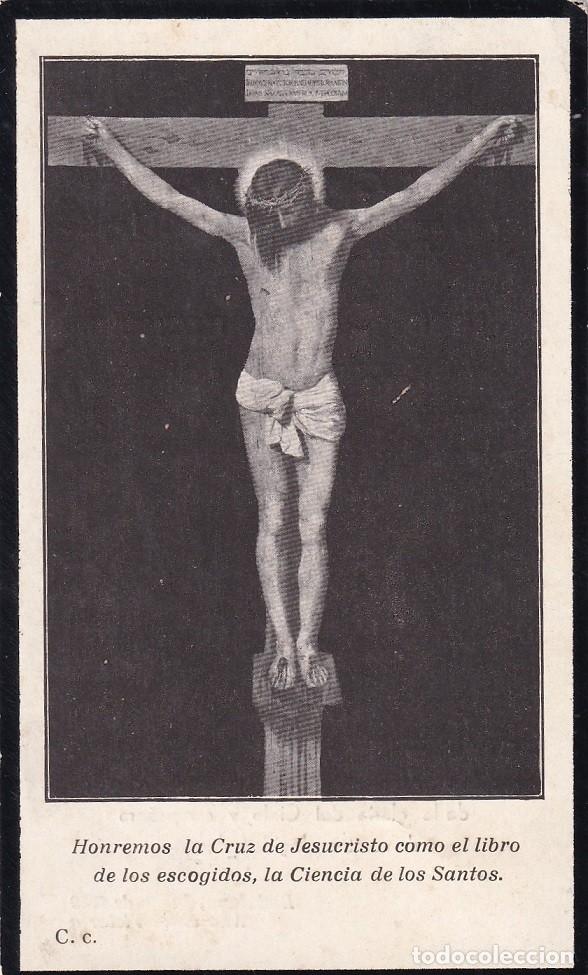 Postales: Recordatorio - Esquela mortuoria antigua / Badalona - Junio 1939 / 26 a&ntilde;os / C&iacute;rculo Cat&oacute;lico