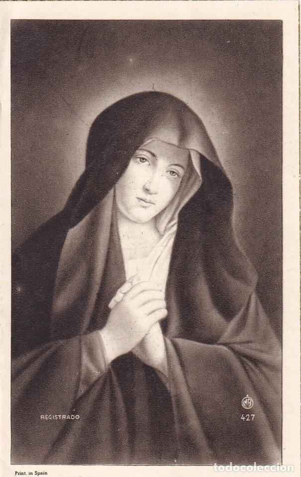 Cartoline: Recordatorio - Esquela mortuoria antigua escrita en catal&aacute;n / Badalona - Mayo 1958