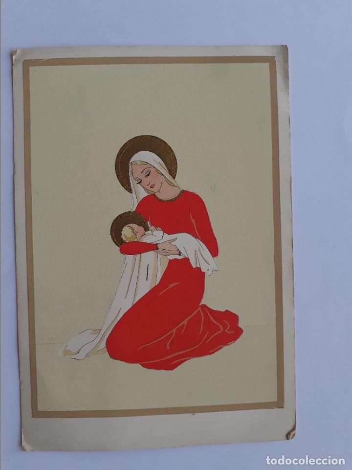 Postales: POSTAL - ARS SAGRADA NOVA - PINTADO A MANO - S/C