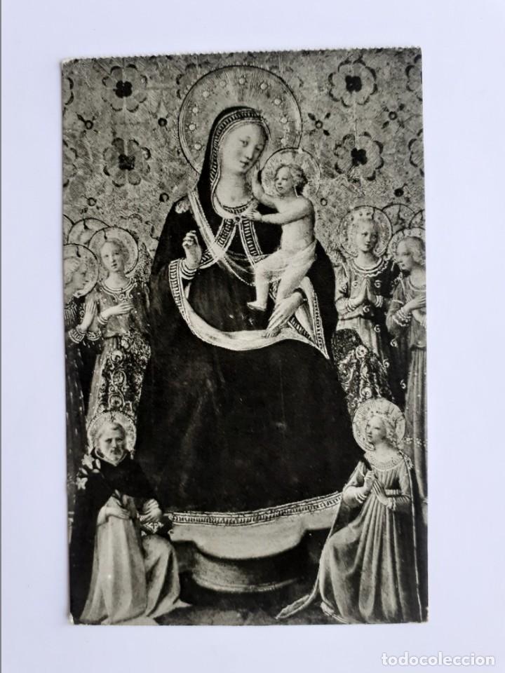 Postales: POSTAL - ITALIA - LA VERGINE COL BAMBINO - BEATO ANGELICO - S/C