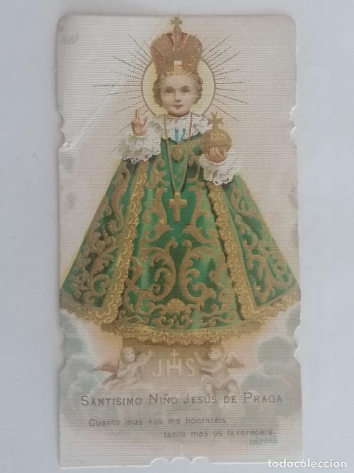 Postales: ESTAMPA SANTISIMO NI&Ntilde;O JESUS DE PRAGA