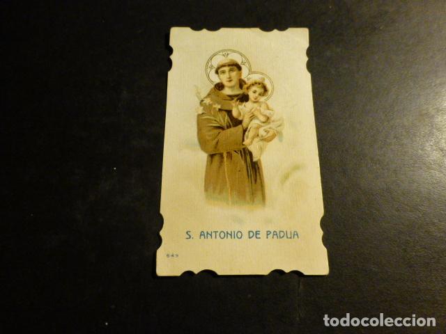 Cartes Postales: SAN ANTONIO DE PADUA ANTIGUA ESTAMPA CROMOLITOGRAFICA