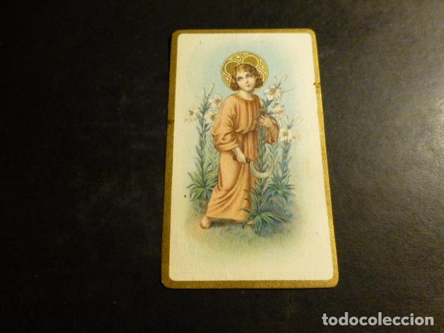 Cartes Postales: NI&Ntilde;O JESUS ANTIGUA ESTAMPA CROMOLITOGRAFICA