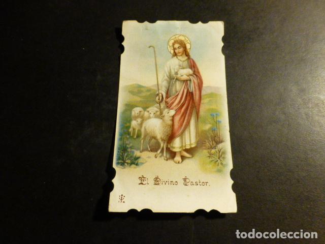 Postais: DIVINO PASTOR ANTIGUA ESTAMPA CROMOLITOGRAFICA