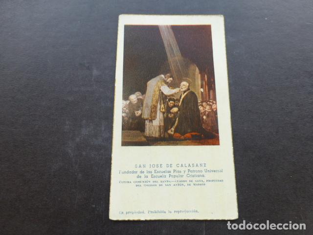 Cartoline: SAN JOSE DE CALASANZ ANTIGUA ESTAMPA
