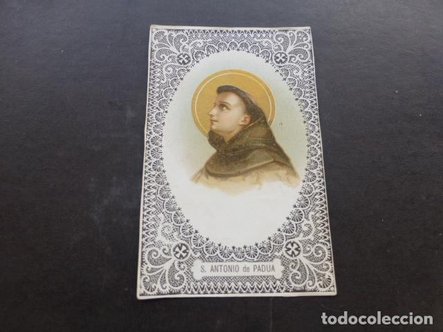 Postais: SAN ANTONIO DE PADUA ANTIGUA ESTAMPA CROMOLITOGRAFICA