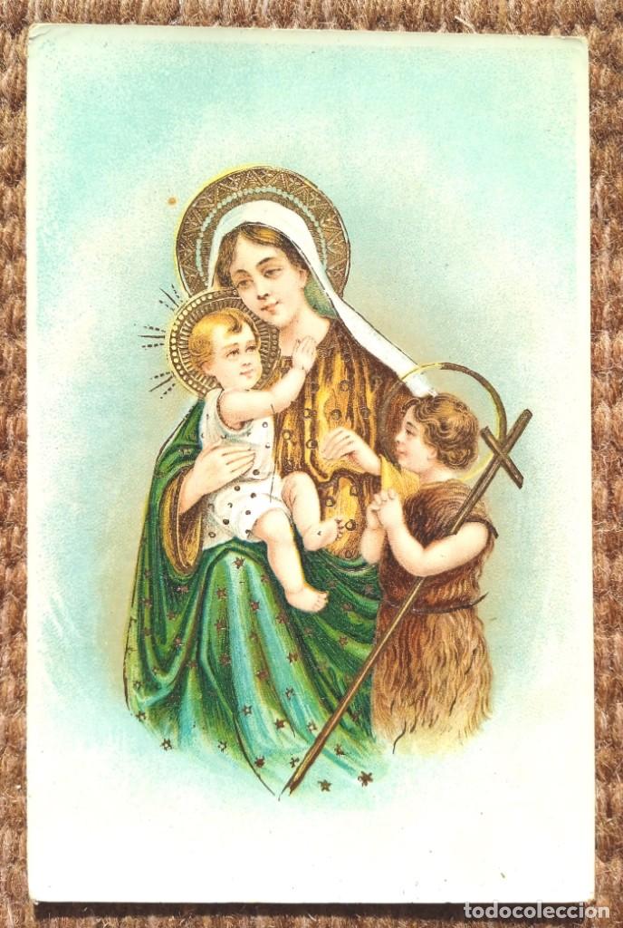 Postales: VIRGEN MARIA Y NI&Ntilde;O JESUS