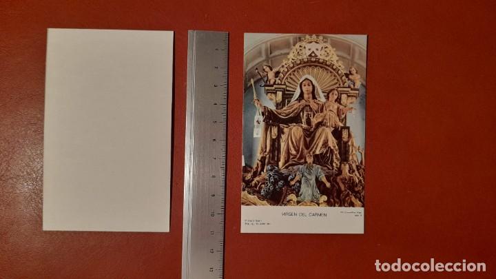 Postales: Estampa antigua Virgen del Carmen