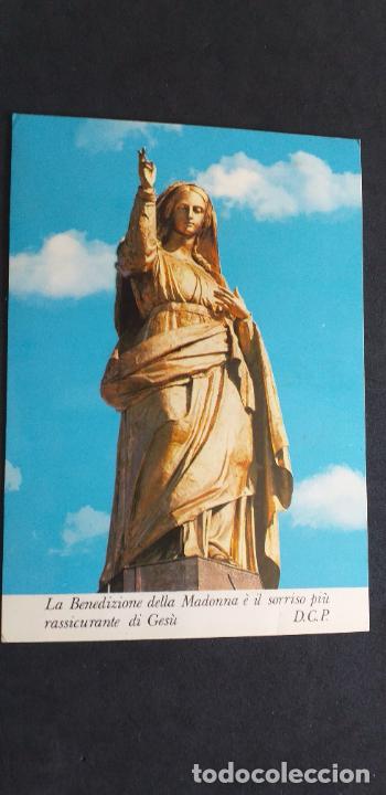 Postales: RELIGIOSAS-V16-IV-TORINO-BASILICA DI MARIA AUSILIATRICE-ESTATUA DE LA MADONNA BENEDICENTE