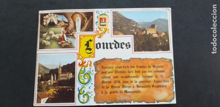Postales: RELIGIOSAS-V16-IV-LOURDES-LA VIRGEN-BASILICA