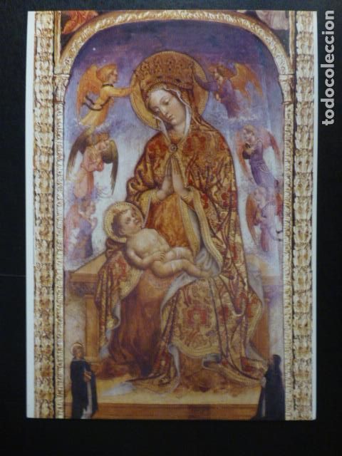 Postais: VIRGEN ADORANDO AL NI&Ntilde;O BERGAMO POSTAL