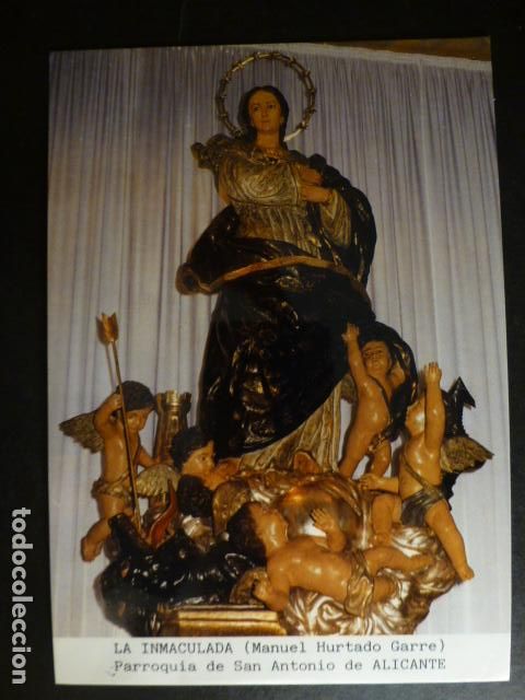 Postales: ALICANTE INMACULADA CONCEPCION POSTAL - Foto 1