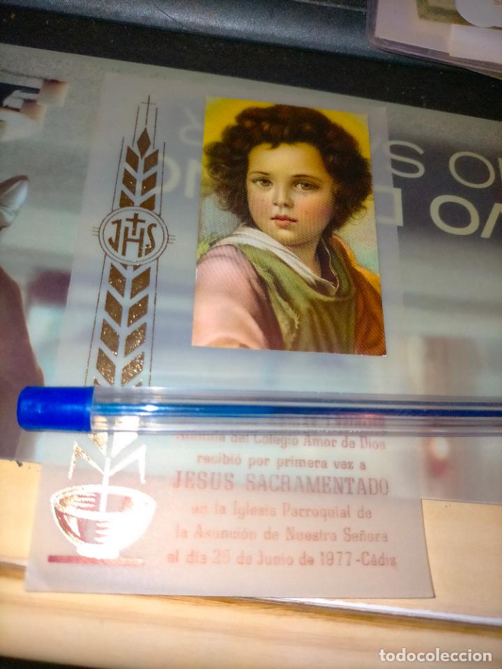 Postkarten: ESTAMPA RECORDATORIO RECUERDO PRIMERA COMUNION,