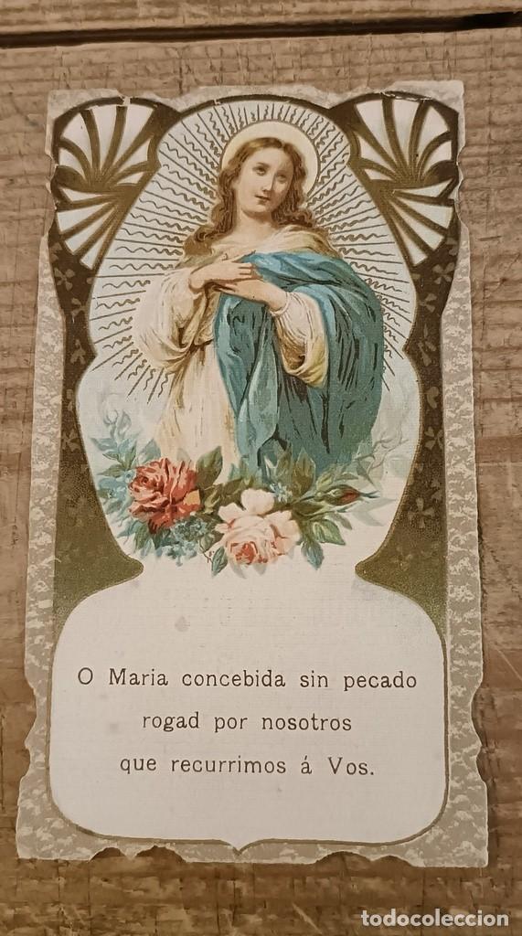Postales: DOS HERMANAS, 1923, RECUERDO CULTOS INMACULADA CONCEPCION