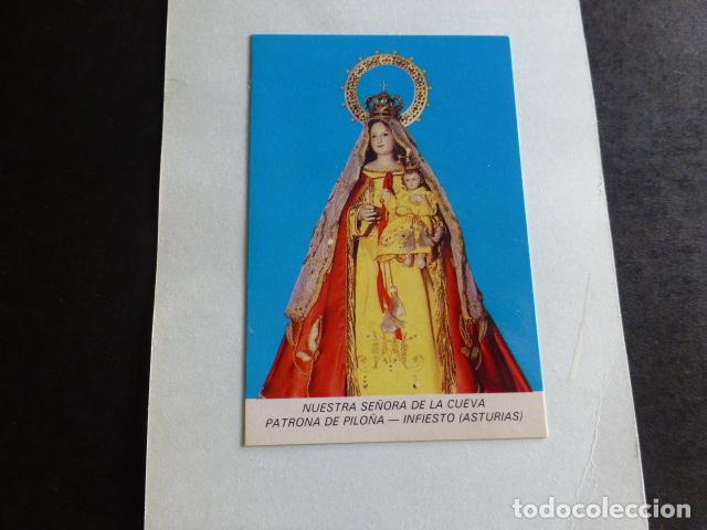 Postkarten: PILO&Ntilde;A INFIESTO ASTURIAS NUESTRA SE&Ntilde;ORA DE LA CUEVA ESTAMPA