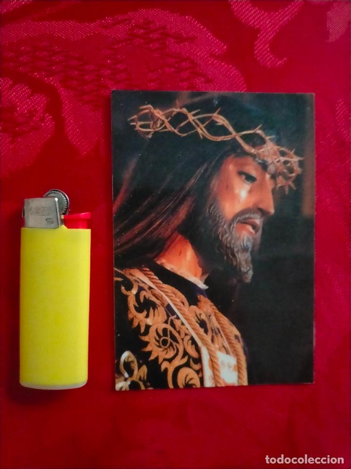 Cartoline: ESTAMPA RELIGIOS DE LA SEMANA SANTA DE SAN FERNANDO CADIZ VIRGEN O CRISTO COFRADIA ISLA DE LEON