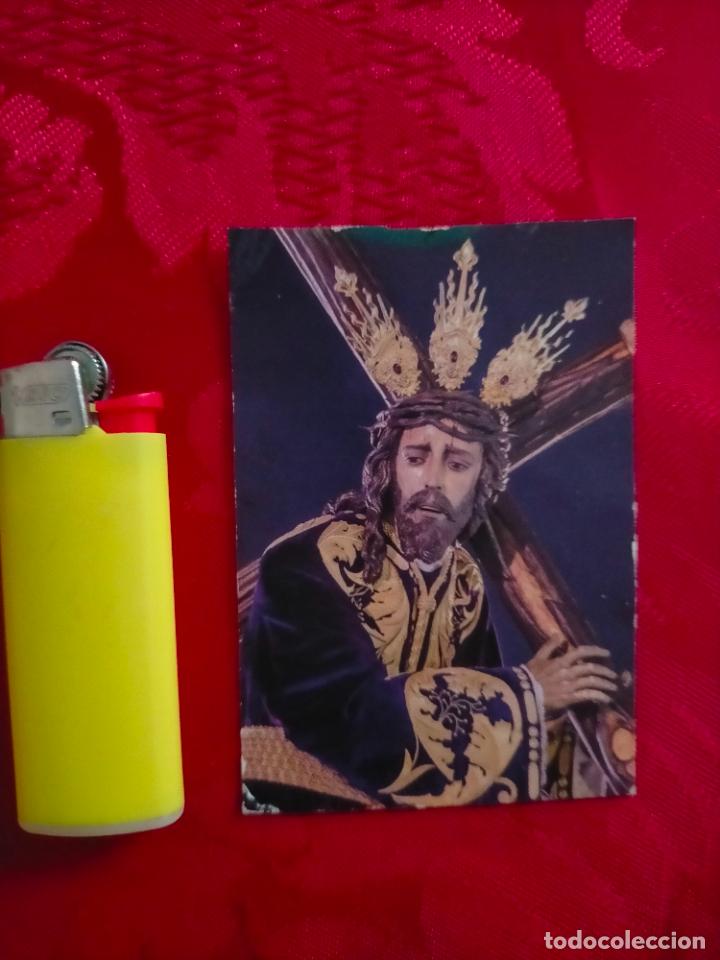 Cartoline: ESTAMPA RELIGIOS DE LA SEMANA SANTA DE SAN FERNANDO CADIZ VIRGEN O CRISTO COFRADIA ISLA DE LEON