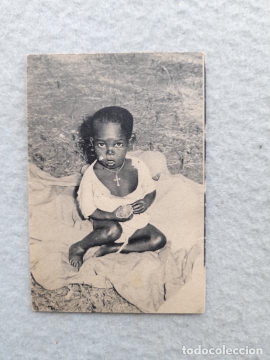 Postkarten: Recuerdo Donaci&oacute;n para Bautismo de Ni&ntilde;os Infieles. 28 de marzo de 1960. Caranza.