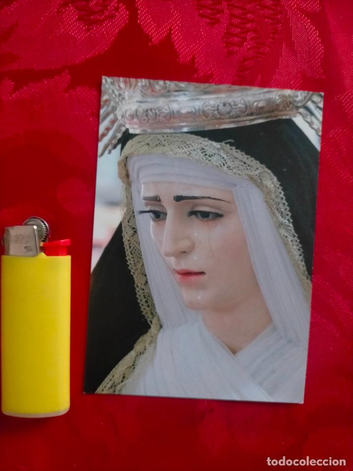 Postkarten: ESTAMPA RELIGIOS DE LA SEMANA SANTA DE SAN FERNANDO CADIZ VIRGEN O CRISTO COFRADIA ISLA DE LEONA