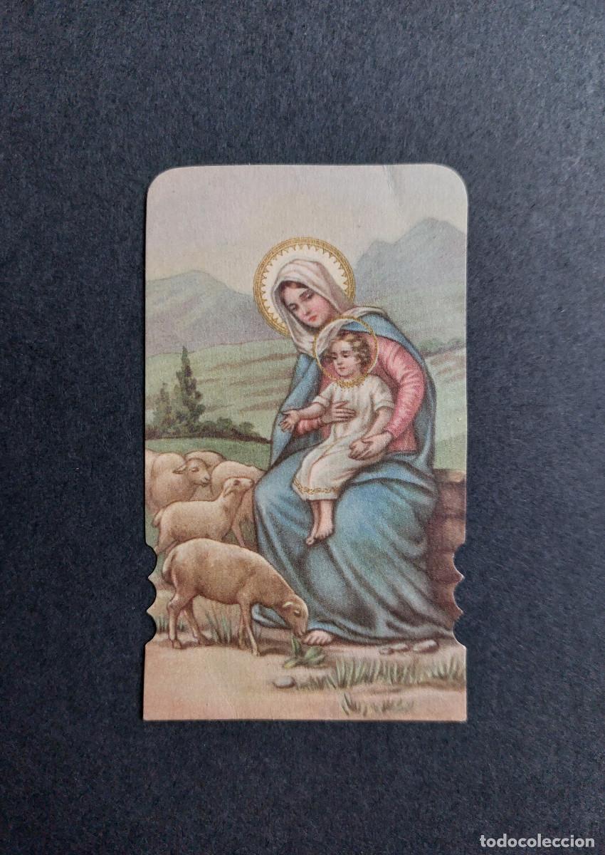 Postales: ESTAMPA - Virgen Mar&iacute;a con Ni&ntilde;o Jes&uacute;s - NB K 6035