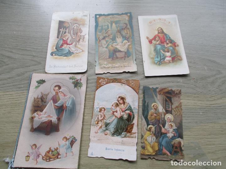 Cartes Postales: SEIS ESTAMPAS ANTIGUAS RELIGIOSAS- UNA DE 1907 OTRA DE 1908-