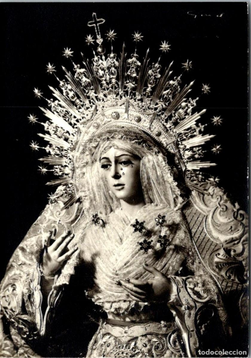 Postales: Sevilla-Recuerdo Solemne Misa Pontifical -X Aniv. Coronaci&oacute;n Esperanza Macarena-31.05.1974 -105x73mm