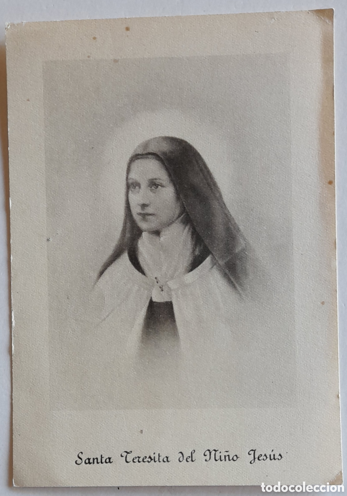 Postales: Estampa grande de SANTA TERESITA DEL NI&Ntilde;O JES&Uacute;S