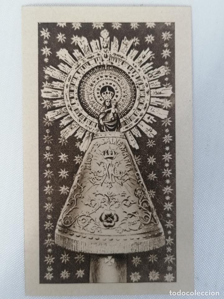 Postales: ESTAMPA VIRGEN DEL PILAR, MEDIDAS 5,5 X 9,5 CM