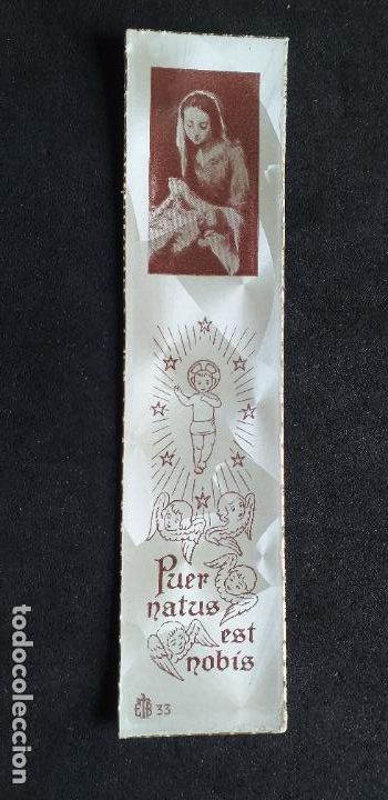 Postais: RELIGIOSAS-V27-IX-ESTAMPAS RELIGIOSAS-108X25mm.-PUER NATUS EST NOBIS