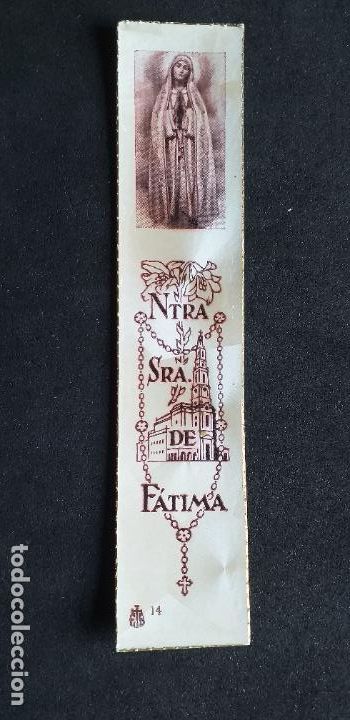 Postais: RELIGIOSAS-V27-IX-ESTAMPAS RELIGIOSAS-108X25mm.-NTRA SRA DE FATIMA