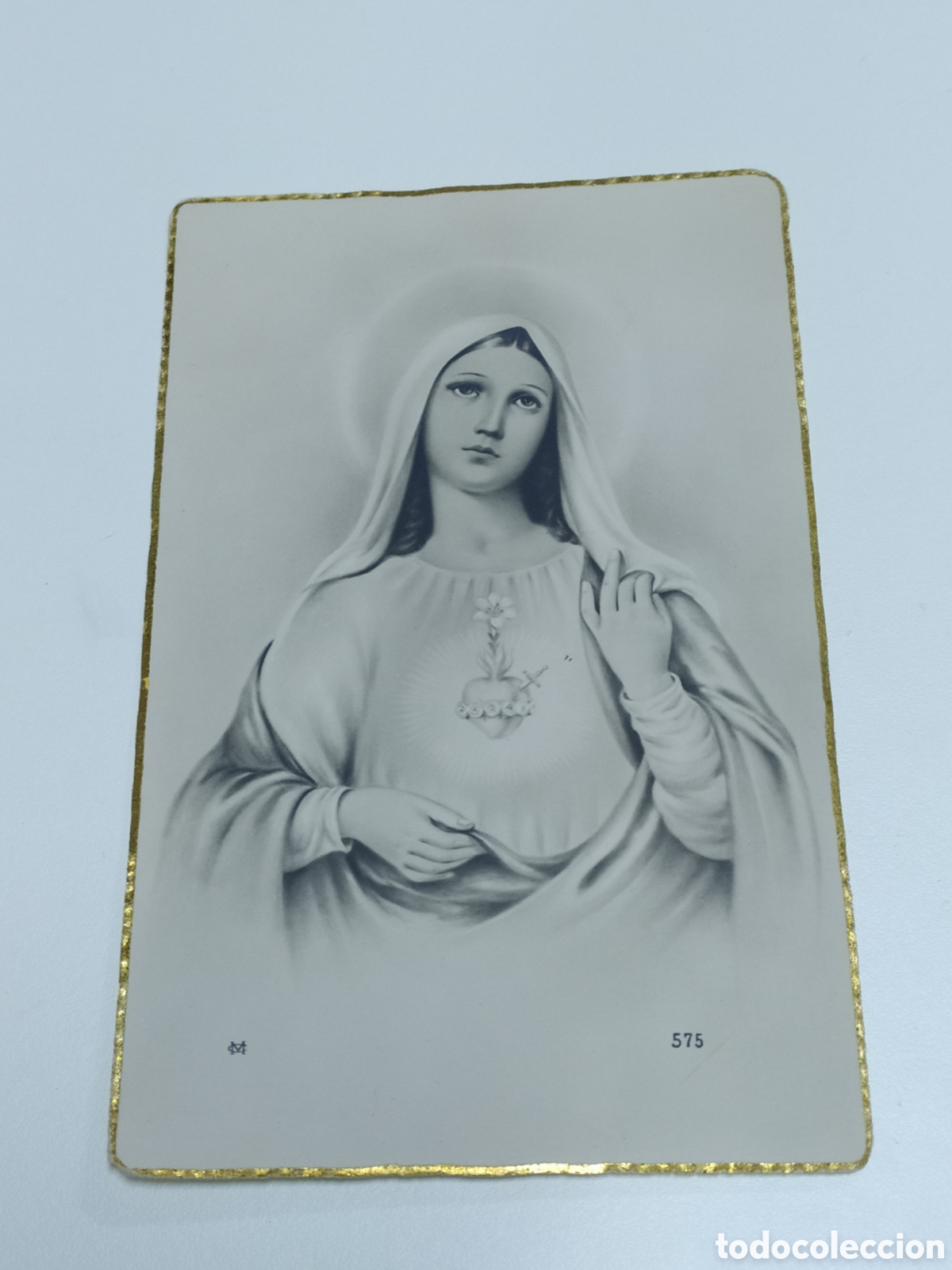 Postales: TARJETA POSTAL DE 1945 - ED. CM 575 - BORDES DORADOS - CIRCULADA