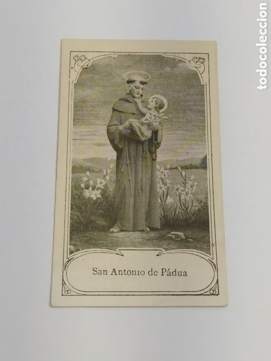 Postales: ESTAMPA DE SAN ANTONIO DE P&Aacute;DUA - ESTAMPAS DE PROPAGANDA