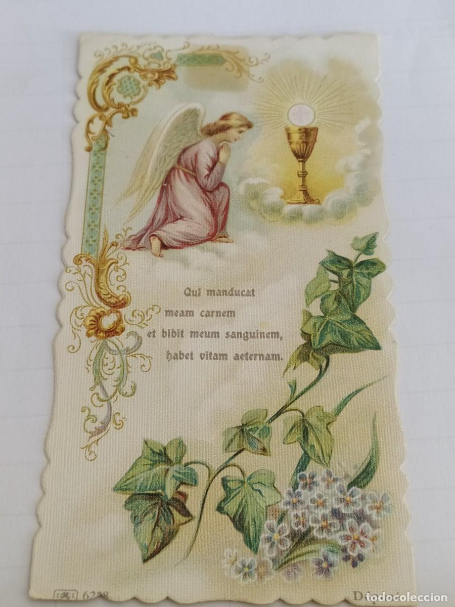 Postkarten: ESTAMPA TROQUELADA DE 1913 - APOSTOLADO DE LA ORACI&Oacute;N C. REAL