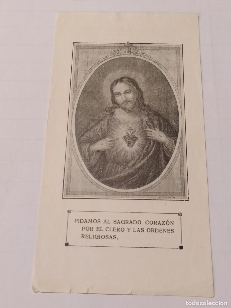 Postales: PIDAMOS AL SAGRADO CORAZ&Oacute;N POR EL CLERO Y LAS ORDENES