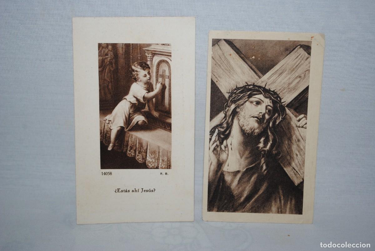 Postcards: DOS ESTAMPAS RELIGIOSAS