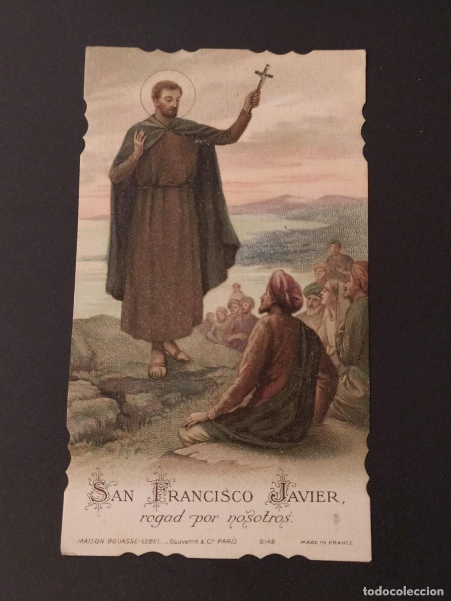 Postales: ESTAMPA TROQUELADA - SAN FRANCISCO ROGAD POR NOSOTROS - MAISON BOUASSE LEBEL PARIS 6149