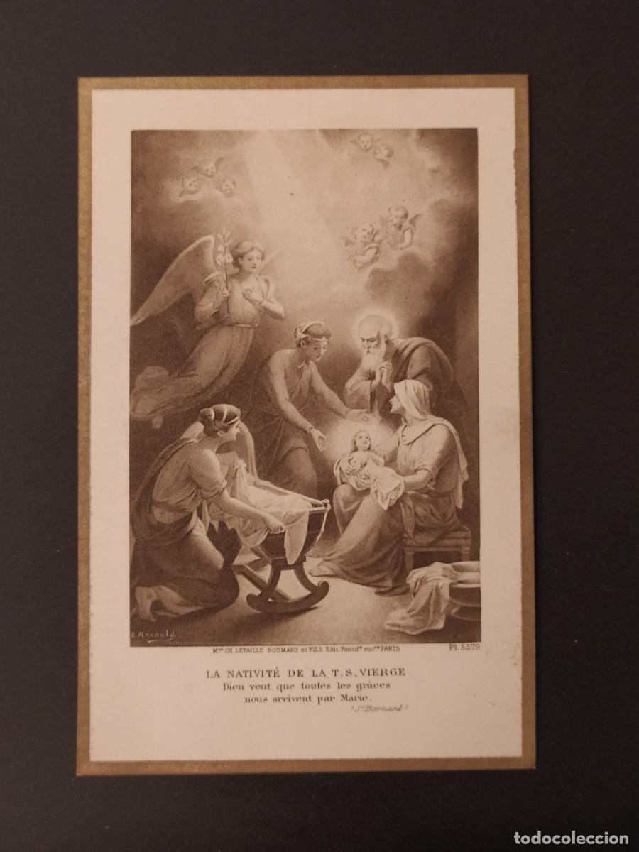 Postales: LA NATIVIT&Eacute; DE LA T. S. VIERGE - M. CH LETAILLE BOUMARD PARIS 5279