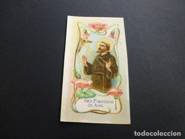 Postais: SAN FRANCISCO DE ASIS ANTIGUA ESTAMPA CROMOLITOGRAFICA