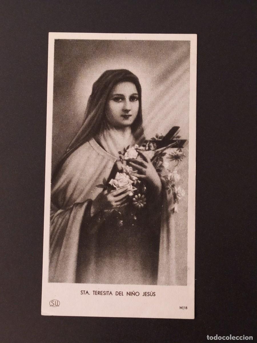 Postales: SANTA TERESITA DEL NI&Ntilde;O JES&Uacute;S - ED. SU M/18
