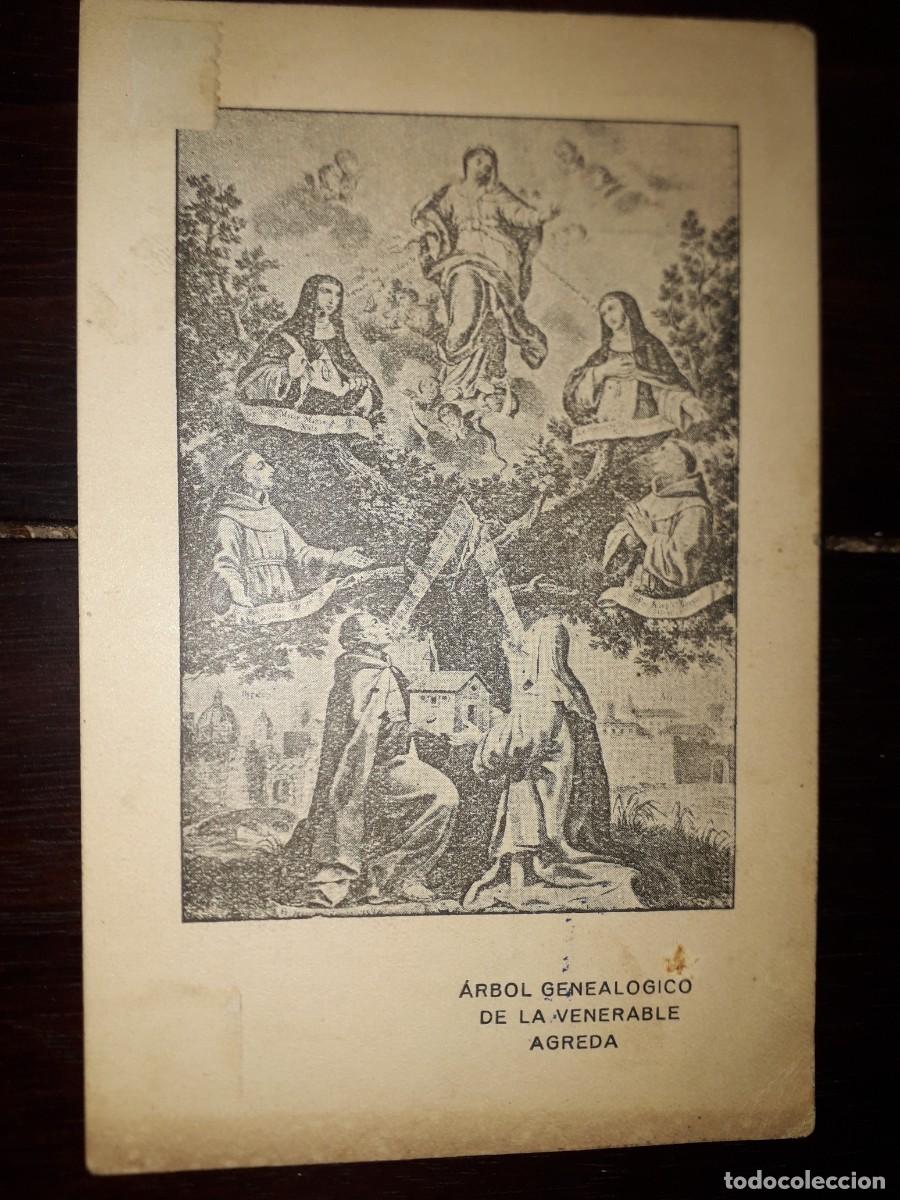 Postales: N&ordm; 7604 POSTAL ARBOL GENEALOGICO DE LA VENERABLE AGREDA