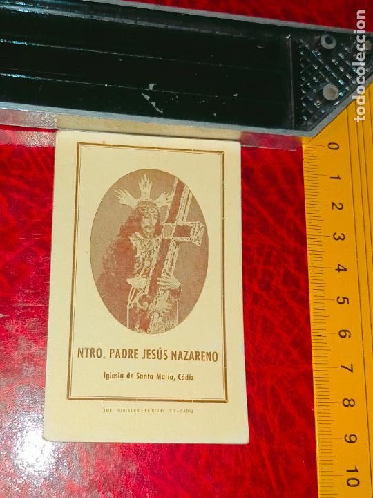 Cartes Postales: OFERTA POR LOTES ESTAMPA RELIGISOSA VIRGEN CRISTO O SANTO SEMANA SANTA CADIZ