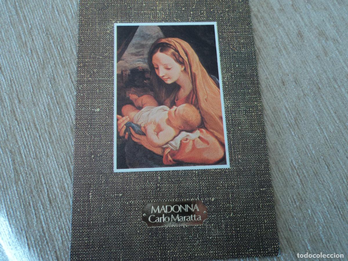 Postales: madonna carlo maratta, 17 x 12 cm